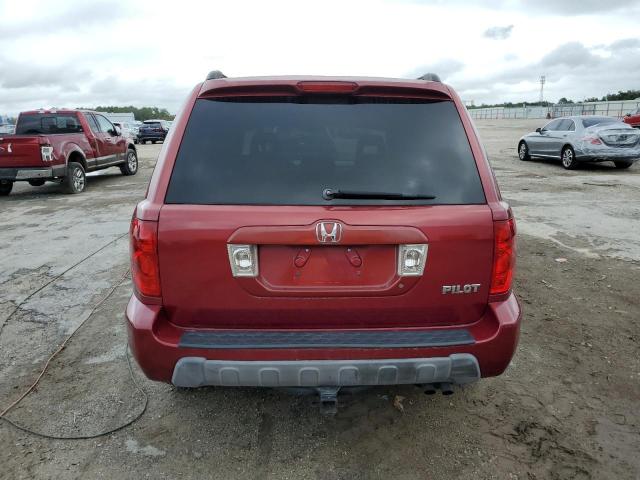 2HKYF18514H522099 - 2004 HONDA PILOT EXL 栗色 照片 6