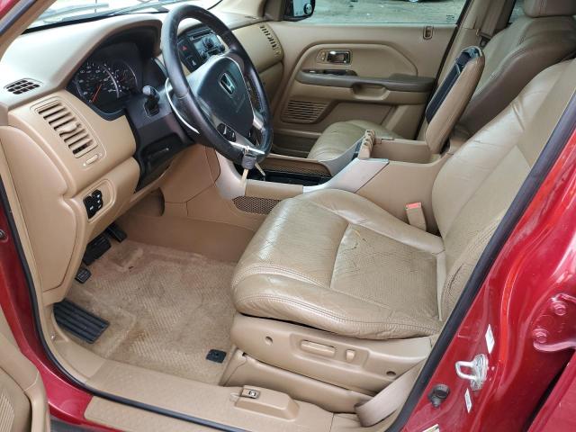 2HKYF18514H522099 - 2004 HONDA PILOT EXL 栗色 照片 7