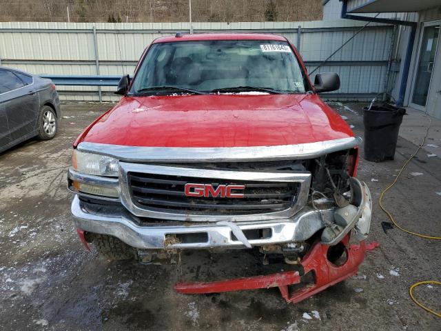 1GTEK19B15Z338973 - 2005 GMC NEW SIERRA K1500 RED photo 5