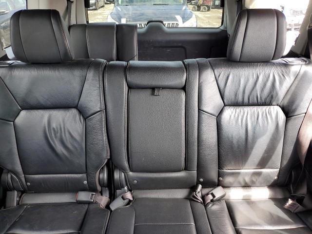 5FNYF3H5XDB038376 - 2013 HONDA PILOT EXL Bordeaux photo 10