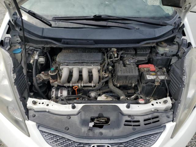 JHMGE8H35DC082064 - 2013 HONDA FIT თეთრი ფოტო 11