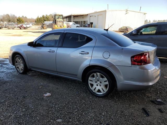 1C3CDZAB1EN200311 - 2014 DODGE AVENGER SE SILVER photo 2