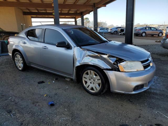 1C3CDZAB1EN200311 - 2014 DODGE AVENGER SE SILVER photo 4