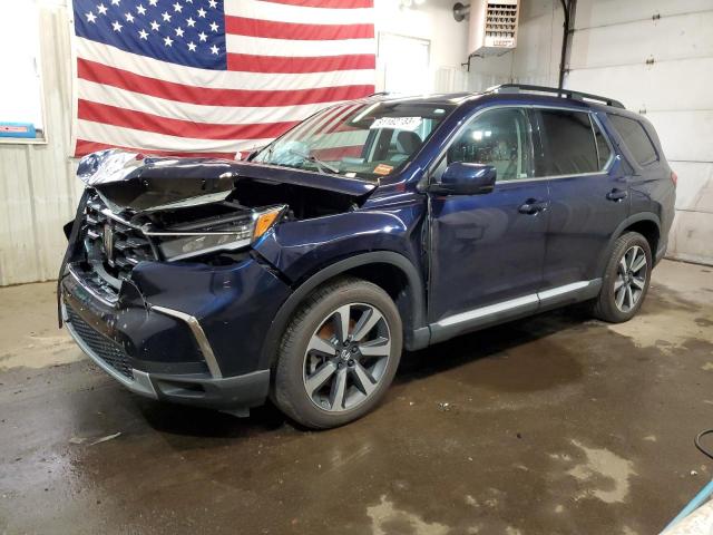 5FNYG1H89PB014120 - 2023 HONDA PILOT ELITE BLUE photo 1