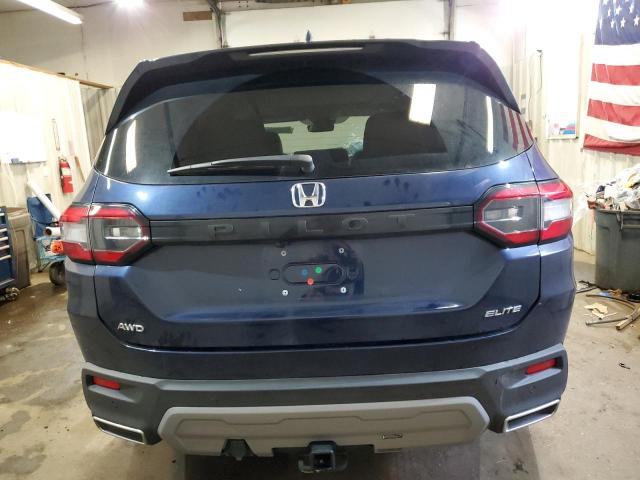 5FNYG1H89PB014120 - 2023 HONDA PILOT ELITE BLUE photo 6