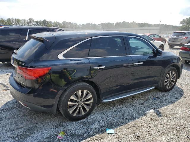 5FRYD4H46FB026522 - 2015 ACURA MDX TECHNOLOGY Czarny zdjęcie 3