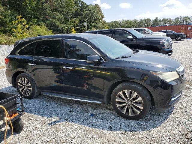 5FRYD4H46FB026522 - 2015 ACURA MDX TECHNOLOGY Czarny zdjęcie 4