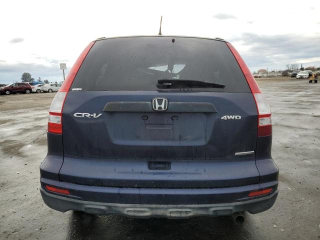 JHLRE4H47BC028678 - 2011 HONDA CR-V SE BLUE photo 6