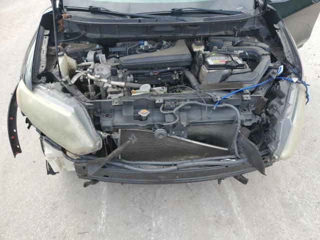 5N1AT2ML9EC864039 - 2014 NISSAN ROGUE S შავი ფოტო 12
