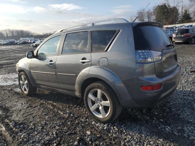 JA4MS41X27U011030 - 2007 MITSUBISHI OUTLANDER XLS GRAY photo 2