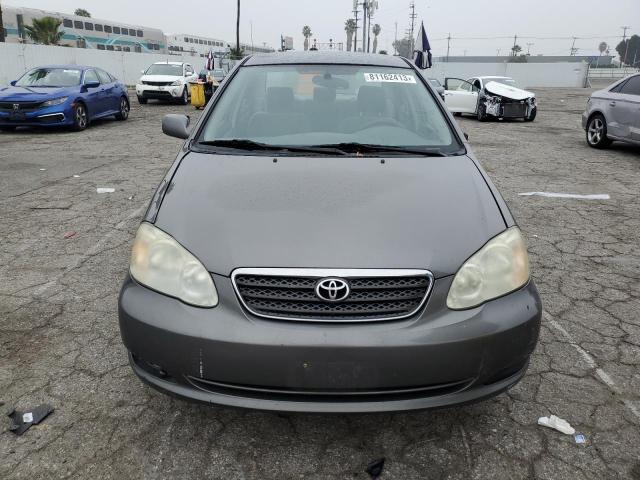 2T1BR32E06C583970 - 2006 TOYOTA COROLLA CE GRAY photo 5