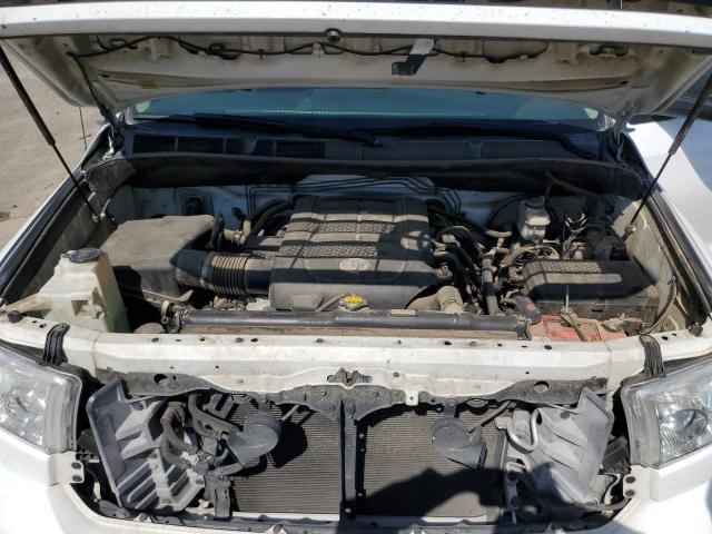 5TFUY5F17CX247454 - 2012 TOYOTA TUNDRA DOUBLE CAB SR5 WHITE photo 11