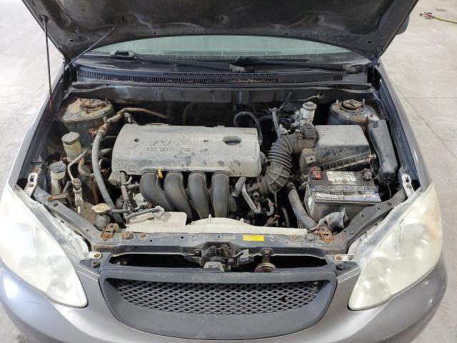 2T1BR32E47C792243 - 2007 TOYOTA COROLLA CE GRAY photo 11