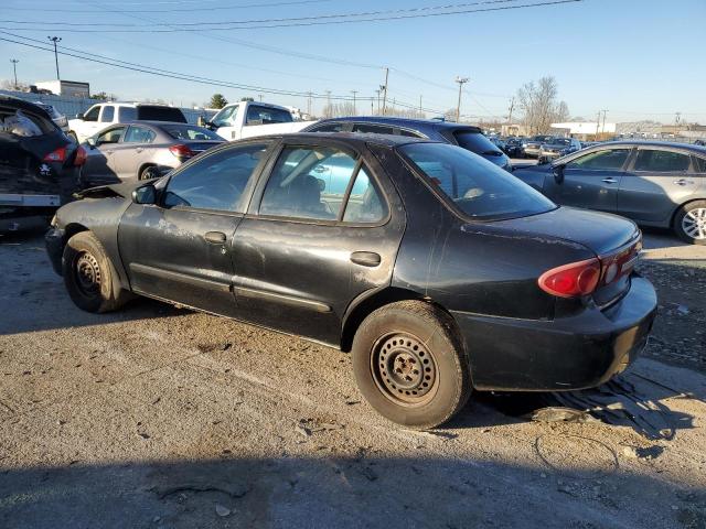 1G1JC52F737384826 - 2003 CHEVROLET CAVALIER BLACK photo 2