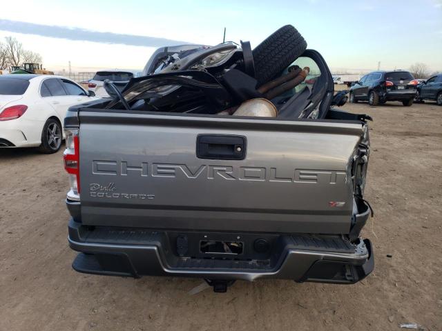 1GCGTCEN2M1145004 - 2021 CHEVROLET COLORADO LT GRAY photo 6