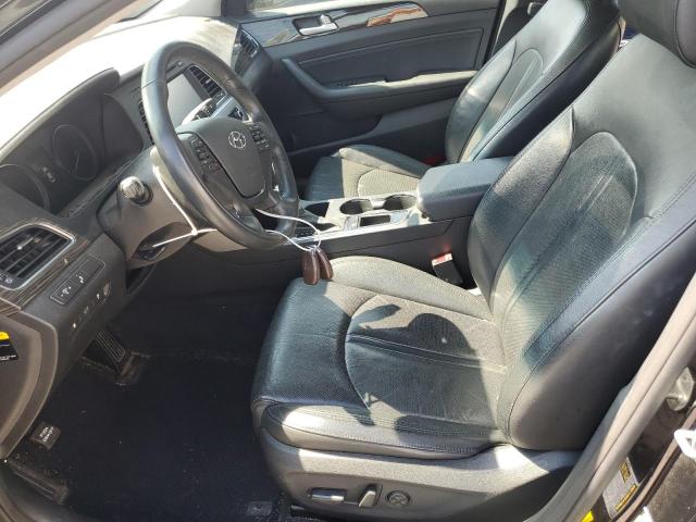 5NPE34AF1FH116472 - 2015 HYUNDAI SONATA SPORT BLACK photo 7