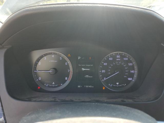 5NPE34AF1FH116472 - 2015 HYUNDAI SONATA SPORT BLACK photo 9