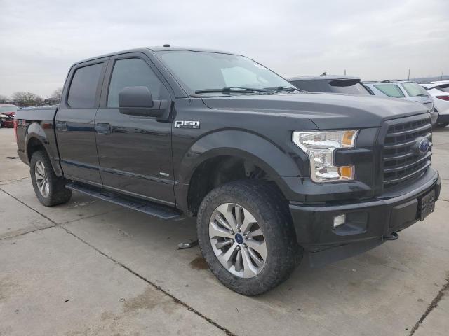 1FTEW1EP9HKD57466 - 2017 FORD F150 SUPERCREW BLACK photo 4