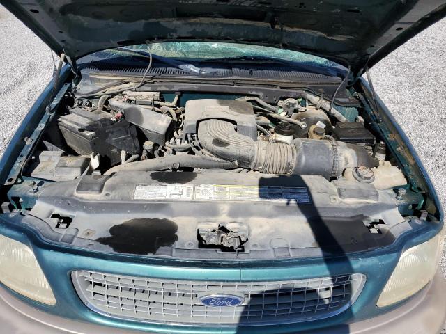 1FMPU18L8WLB40291 - 1998 FORD EXPEDITION 绿色 照片 11