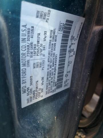 1FMPU18L8WLB40291 - 1998 FORD EXPEDITION 绿色 照片 12