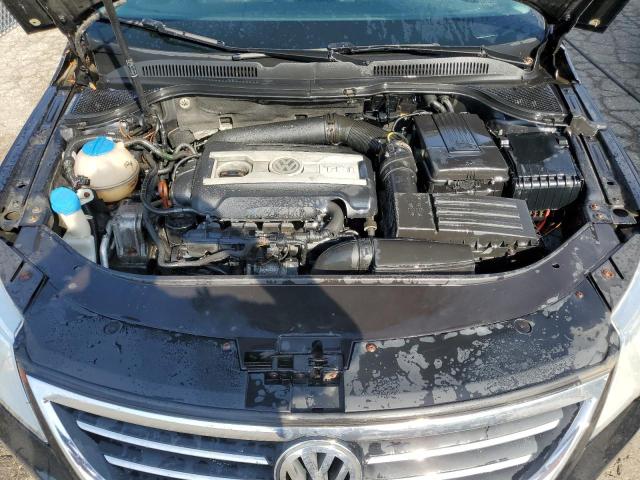 WVWMN7AN5CE510342 - 2012 VOLKSWAGEN CC SPORT BLACK photo 11