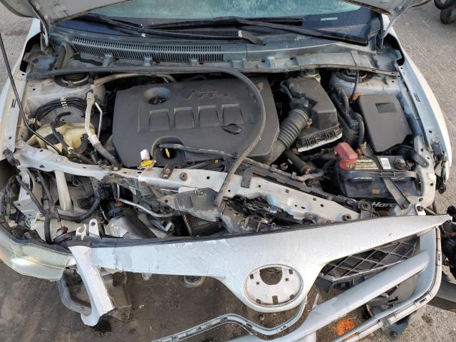 2T1BU4EE5BC594053 - 2011 TOYOTA COROLLA BASE Արծաթագույն լուսանկար 11