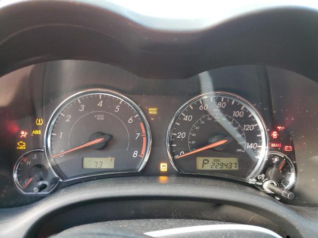 2T1BU4EE5BC594053 - 2011 TOYOTA COROLLA BASE Արծաթագույն լուսանկար 9