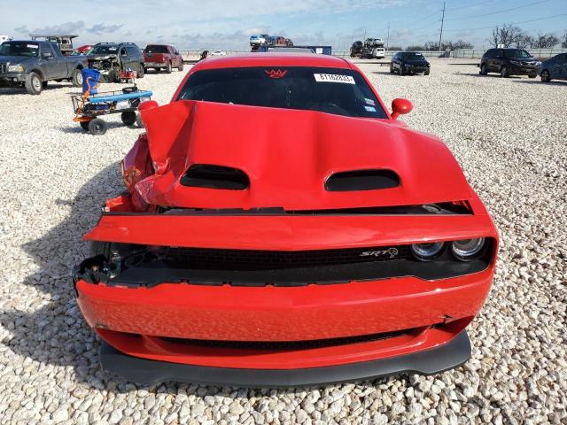 2C3CDZC96MH623113 - 2021 DODGE CHALLENGER SRT HELLCAT RED photo 5