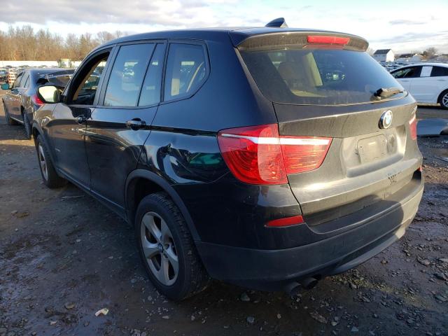 5UXWX5C52BL715968 - 2011 BMW X3 XDRIVE28I BLACK photo 2