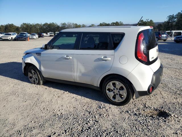 KNDJN2A20F7152412 - 2015 KIA SOUL WHITE photo 2