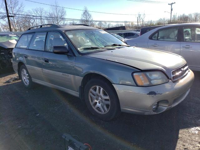 4S3BH6756Y7644224 - 2000 SUBARU LEGACY OUTBACK AWP 绿色 照片 4