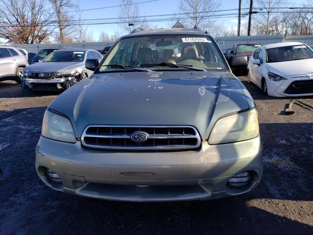4S3BH6756Y7644224 - 2000 SUBARU LEGACY OUTBACK AWP 绿色 照片 5