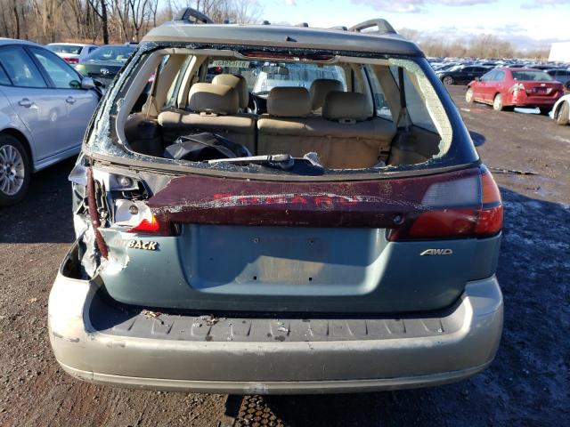4S3BH6756Y7644224 - 2000 SUBARU LEGACY OUTBACK AWP 绿色 照片 6