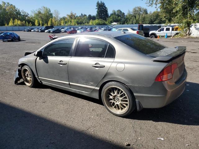 2HGFA55557H708440 - 2007 HONDA CIVIC SI GRAY photo 2