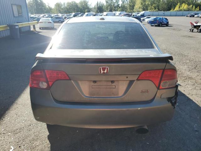 2HGFA55557H708440 - 2007 HONDA CIVIC SI GRAY photo 6