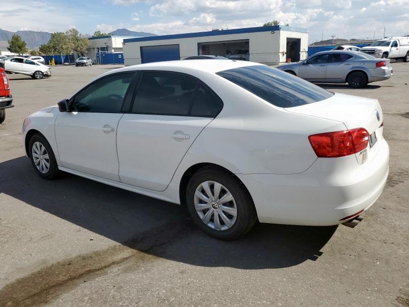3VW1K7AJ6EM376654 - 2014 VOLKSWAGEN JETTA BASE Սպիտակ լուսանկար 2