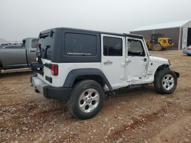 1C4BJWEG1DL626904 - 2013 JEEP WRANGLER U SAHARA თეთრი ფოტო 3