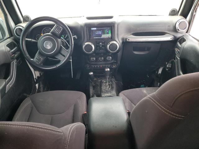 1C4BJWEG1DL626904 - 2013 JEEP WRANGLER U SAHARA თეთრი ფოტო 8