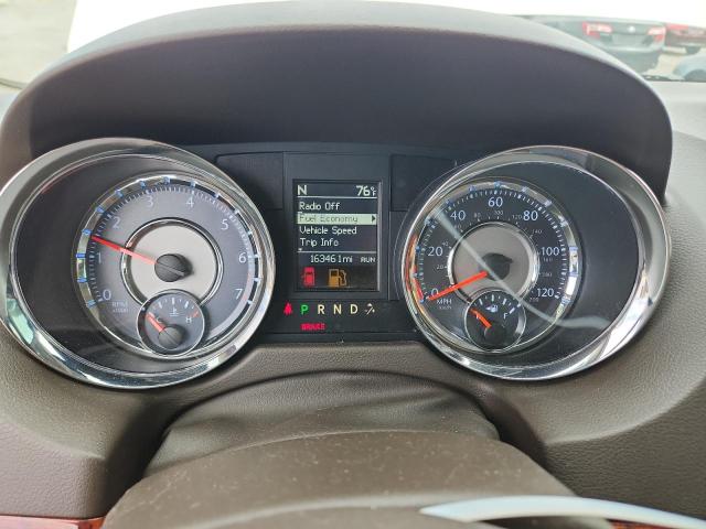 2C4RC1CG5DR708284 - 2013 CHRYSLER TOWN & COU TOURING L WHITE photo 9