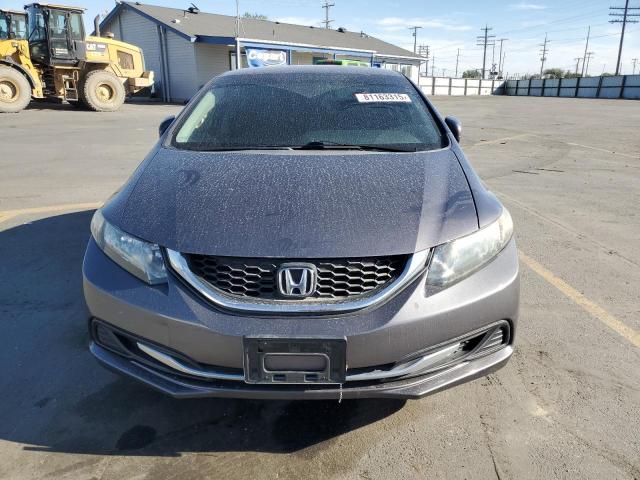 19XFB2F55EE058204 - 2014 HONDA CIVIC LX ნაცრისფერი ფოტო 5