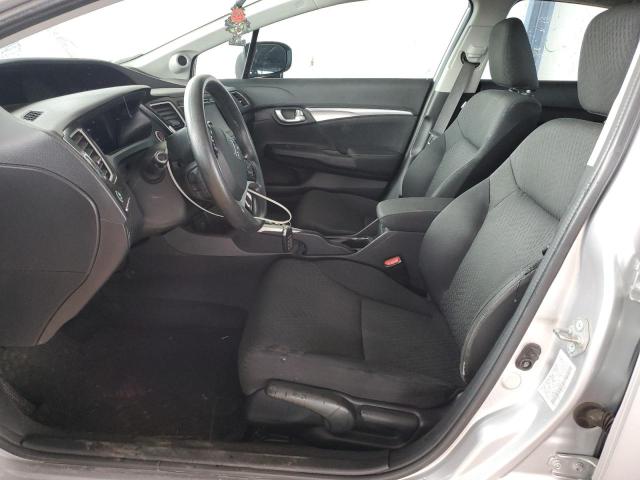 19XFB2F87FE202427 - 2015 HONDA CIVIC EX SILVER photo 7