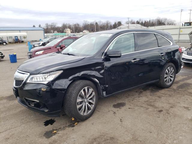 5FRYD4H40GB012939 - 2016 ACURA MDX TECHNOLOGY BLACK photo 1