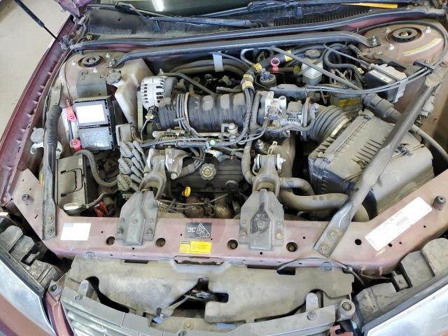 2G1WH55K9Y9144229 - 2000 CHEVROLET IMPALA LS BROWN photo 11