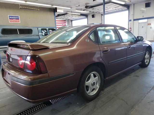 2G1WH55K9Y9144229 - 2000 CHEVROLET IMPALA LS BROWN photo 3