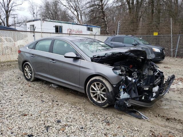 5NPE24AF1KH773852 - 2019 HYUNDAI SONATA SE GRAY photo 4