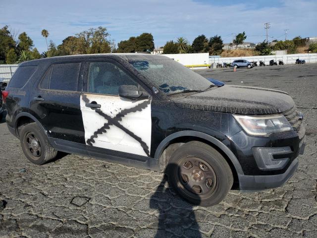 1FM5K8AR2HGC25532 - 2017 FORD EXPLORER POLICE INTERCEPTOR Черный фото 4