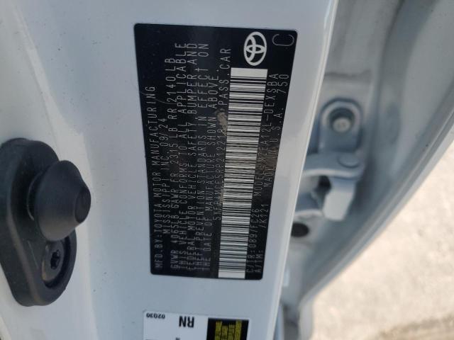 5YFP4MCE5RP212218 - 2024 TOYOTA COROLLA SE WHITE photo 12