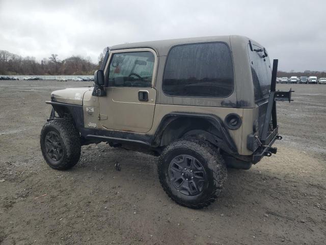 1J4FA39S14P722470 - 2004 JEEP WRANGLER X Qəhvəyi foto 2