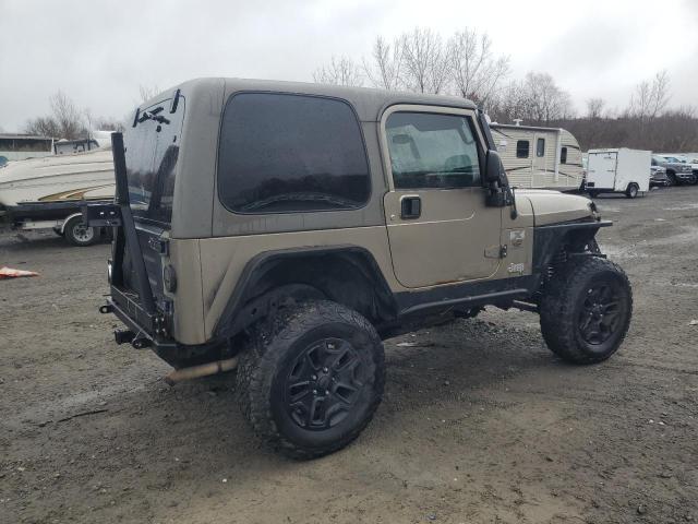 1J4FA39S14P722470 - 2004 JEEP WRANGLER X Qəhvəyi foto 3