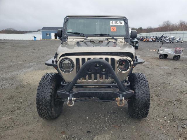 1J4FA39S14P722470 - 2004 JEEP WRANGLER X Qəhvəyi foto 5